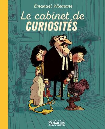 Couverture du livre « Le cabinet de curiosité » de Emanuel Wiemans aux éditions Paquet