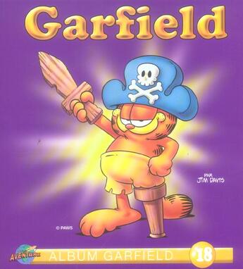 Couverture du livre « Garfield t.18 » de Jim Davis aux éditions Presses Aventure