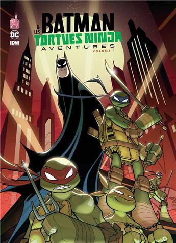 Couverture du livre « Batman & les Tortues Ninja aventures t.1 » de  aux éditions Urban Comics