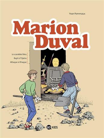 Couverture du livre « Marion Duval : Intégrale vol.1 : Tomes 1 à 3 » de Pommaux Yvan aux éditions Bd Kids