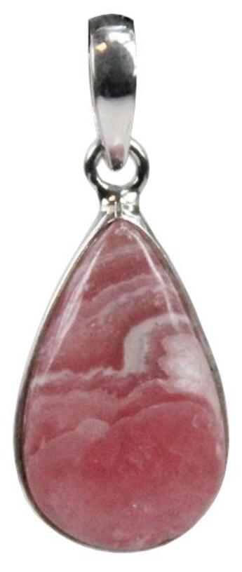 Couverture du livre « Pendentif rhodochrosite - forme libre - beliere en argent » de  aux éditions Dg-exodif