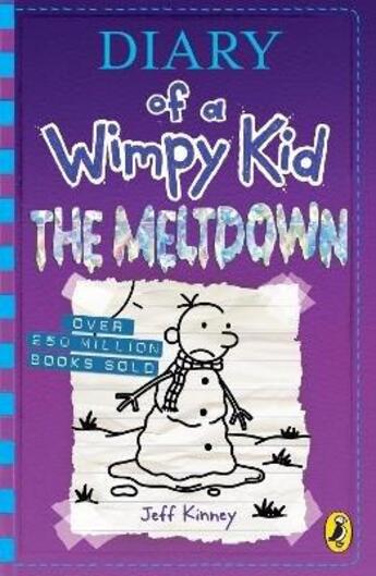 Couverture du livre « THE MELTDOWN - DIARY OF A WIMPY KID » de Jeff Kinney aux éditions Penguin