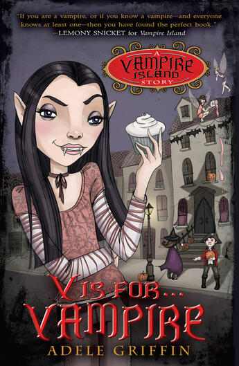 Couverture du livre « V Is for Vampire » de Adele Griffin aux éditions Penguin Group Us