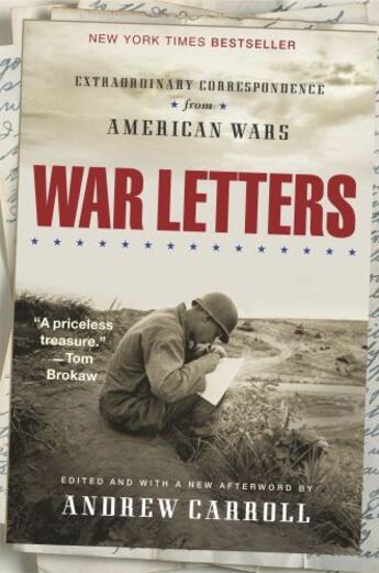 Couverture du livre « War Letters » de Carroll Andrew aux éditions Scribner