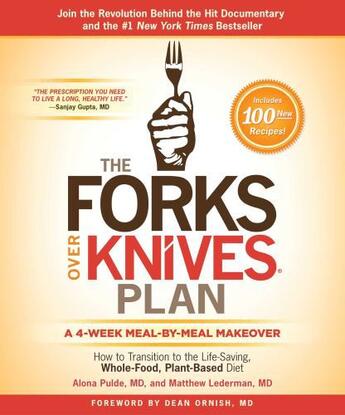 Couverture du livre « The Forks Over Knives Plan » de Lederman Matthew aux éditions Touchstone