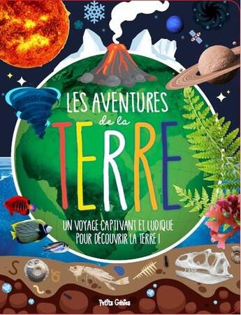 Couverture du livre « Les aventures de la terre » de Robichaud Danielle et Valerie Menard aux éditions Shoebox Media