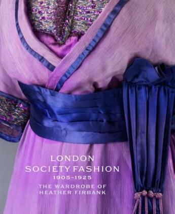 Couverture du livre « London society fashion 1905-1925 » de Lister Jenny aux éditions Victoria And Albert Museum