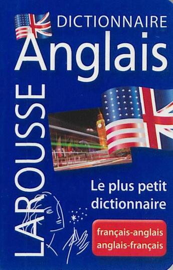 Couverture du livre « Dictionnaire Larousse micro anglais ; français-anglais / anglais-français » de  aux éditions Larousse