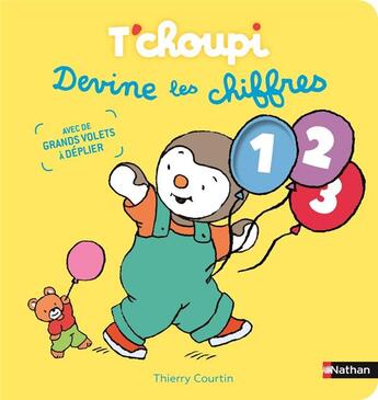 Couverture du livre « Devine les chiffres » de Thierry Courtin aux éditions Nathan