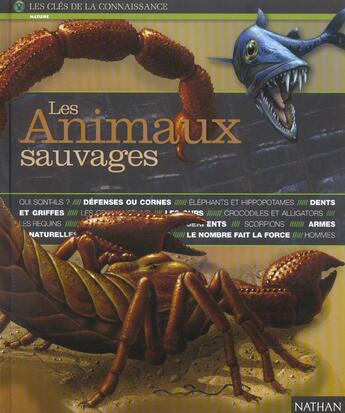 Couverture du livre « Animaux sauvages » de Lumpkin/Balouet aux éditions Nathan