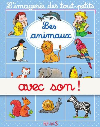 Couverture du livre « Les animaux - avec son » de Nathalie Belineau aux éditions Fleurus