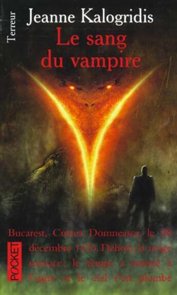 Couverture du livre « Dracula T.3 ; Le Sang Du Vampire » de Jeanne Kalogridis aux éditions Pocket