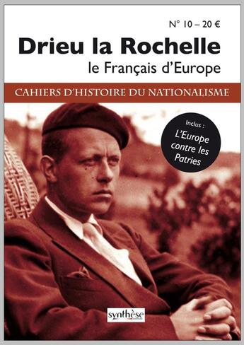 Couverture du livre « Pierre drieu la rochelle - le francais d'europe » de  aux éditions Synthese Nationale