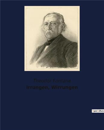 Couverture du livre « Irrungen, wirrungen » de Theodor Fontane aux éditions Culturea