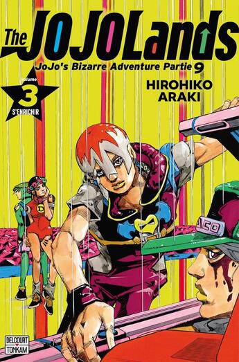 Couverture du livre « Jojo's bizarre adventure - saison 9 ; Jojolands Tome 3 » de Hirohiko Araki aux éditions Delcourt