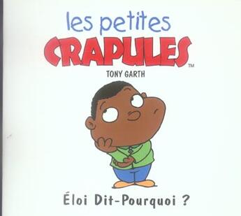 Couverture du livre « Éloi dit pourquoi » de Tony Garth aux éditions Mango