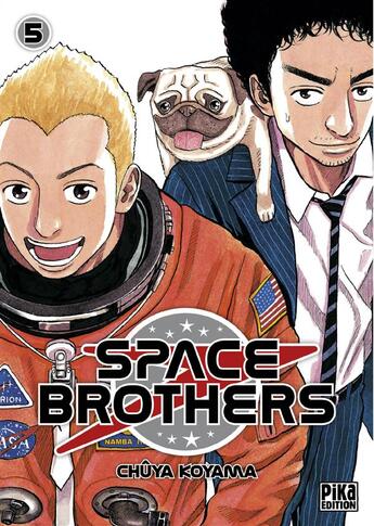 Couverture du livre « Space brothers Tome 5 » de Chuya Koyama aux éditions Pika