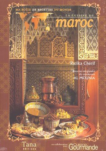 Couverture du livre « La cuisine du Maroc » de Razika Cherif aux éditions Tana