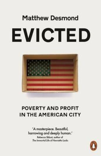 Couverture du livre « Evicted ; poverty and profit in the american city » de Matthew Desmond aux éditions Adult Pbs