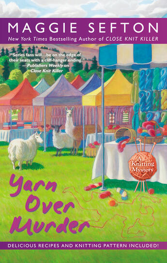 Couverture du livre « Yarn Over Murder » de Sefton Maggie aux éditions Penguin Group Us