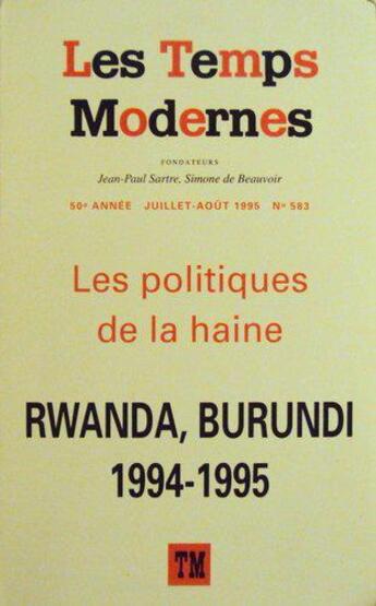 Couverture du livre « Les temps modernes » de  aux éditions Gallimard