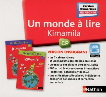 Couverture du livre « Kimamila ; manuel numérique enseignant (édition 2016) » de  aux éditions Nathan