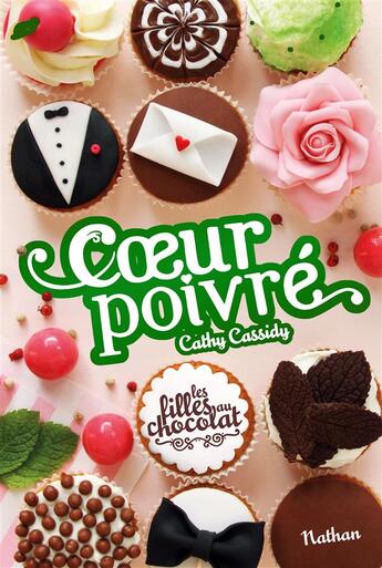 Couverture du livre « Les filles au chocolat Tome 5 3/4 : coeur poivré » de Cathy Cassidy aux éditions Nathan