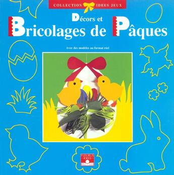 Couverture du livre « Decors & bricolages de paques » de  aux éditions Fleurus