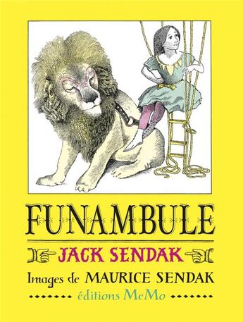 Couverture du livre « Funambule » de Sendak Maurice et Jack Sendak aux éditions Memo