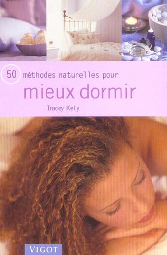 Couverture du livre « Mieux dormir » de Tracey Kelly aux éditions Vigot