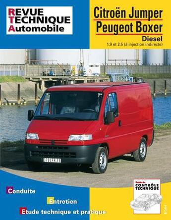 Couverture du livre « Citroen jumper, peugeot boxer - diesel 1.9 et 2.5 (a injection indirecte) » de Etai aux éditions Etai