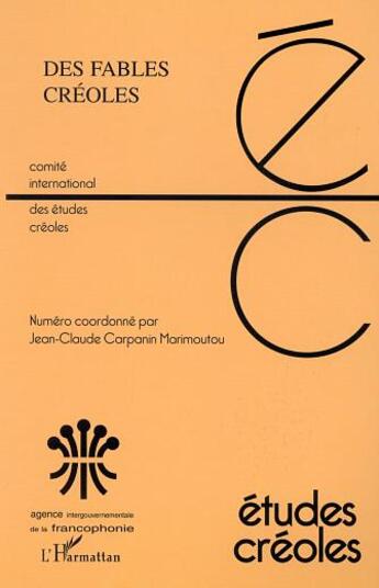 Couverture du livre « Des fables creoles - vol02 » de  aux éditions L'harmattan