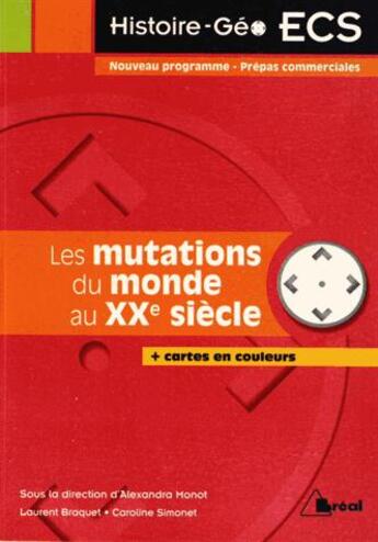 Couverture du livre « Les mutations du monde au XXe siècle » de Simonet aux éditions Breal