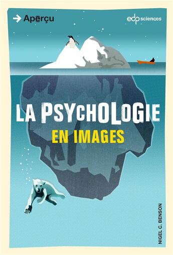 Couverture du livre « La psychologie en images » de Nigel C. Benson aux éditions Edp Sciences