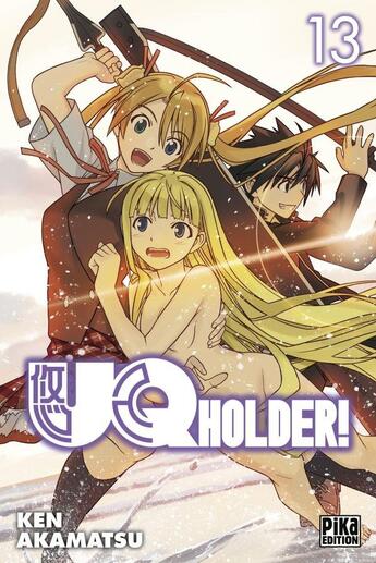 Couverture du livre « UQ holder ! Tome 13 » de Ken Akamatsu aux éditions Pika