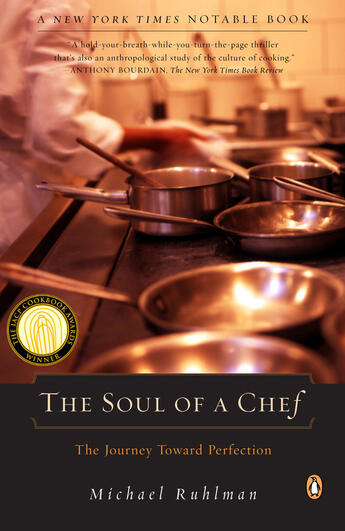 Couverture du livre « The Soul of a Chef » de Ruhlman Michael aux éditions Penguin Group Us