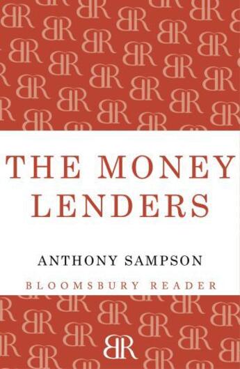 Couverture du livre « The Money Lenders » de Anthony Sampson aux éditions Epagine