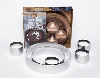 Couverture du livre « Coffret moelleux, fondants et coulants mini et maxi nestle dessert » de  aux éditions Hachette Pratique