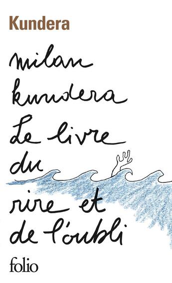 Couverture du livre « Le livre du rire et de l'oubli » de Milan Kundera aux éditions Folio