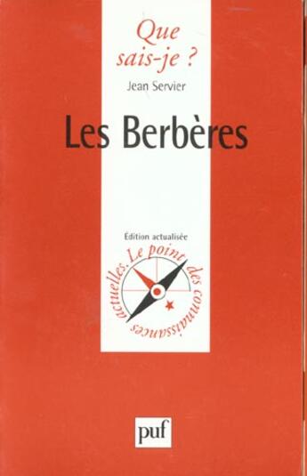 Couverture du livre « Berberes (les) » de Servier J aux éditions Que Sais-je ?