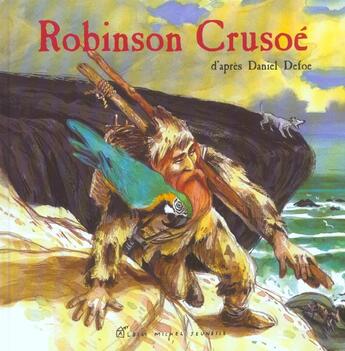 Couverture du livre « Robinson Crusoe » de Rossignol/Heinrich aux éditions Albin Michel