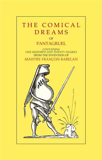 Couverture du livre « The comical dreams of pantagruel » de Jacques Martel aux éditions Books On Demand