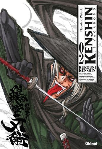 Couverture du livre « Kenshin le vagabond Tome 2 » de Nobuhiro Watsuki aux éditions Glenat