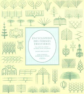 Couverture du livre « Encyclopedie des formes fruitieres » de Jacques Beccaletto aux éditions Actes Sud