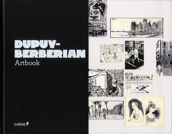 Couverture du livre « Dupuy-Berbérian artbook » de  aux éditions Chene