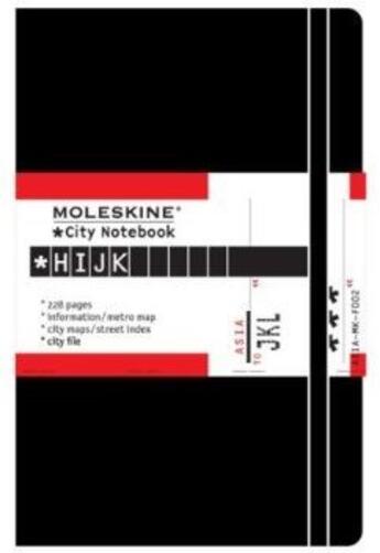 Couverture du livre « City notebook tokyo poche couv. rigide noir » de Moleskine aux éditions Moleskine Papet