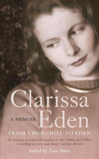 Couverture du livre « Clarissa Eden » de Eden Clarissa aux éditions Orion Digital