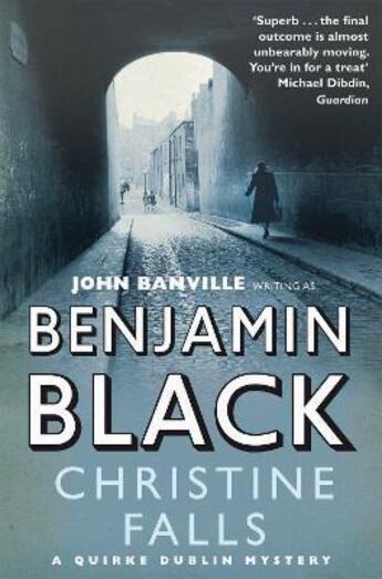 Couverture du livre « CHRISTINE FALLS » de Benjamin Black aux éditions Picador Uk