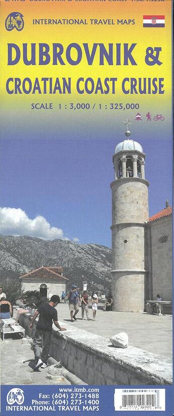 Couverture du livre « Dubrovnik & croatian coast cruise » de  aux éditions Itm