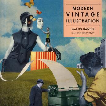 Couverture du livre « Modern vintage illustration » de Martin Dawber aux éditions Pavilion Books